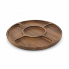 Acacia Wood Serving Tray – 35 x 1.5 cm – Serving Tray for Snacks & Drinks