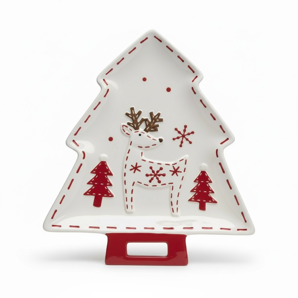 SALE! Christmas Tree Tray - Snacks and Serving Decor