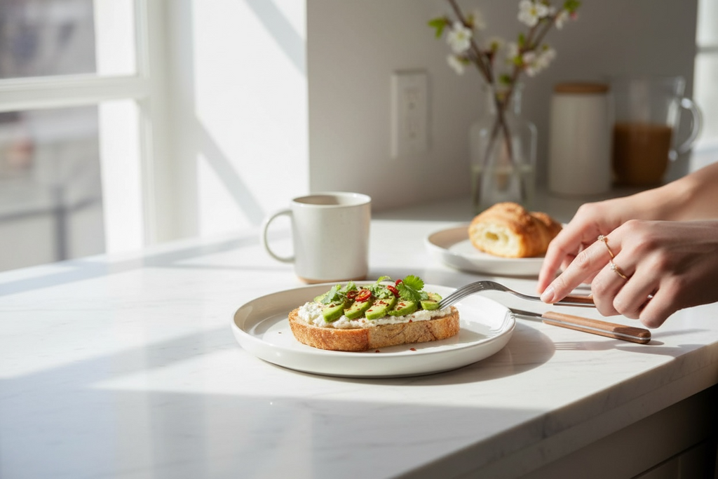 8" Flat Dinner Plate – Dinner Plate for Everyday Meals