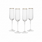 Champagne/Wine Glasses 4pc Set