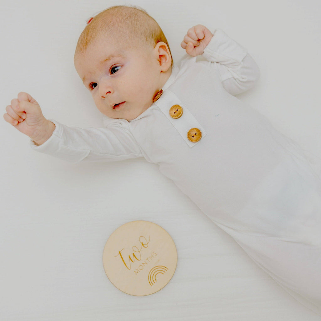 Wooden Milestone Discs