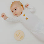 Wooden Milestone Discs