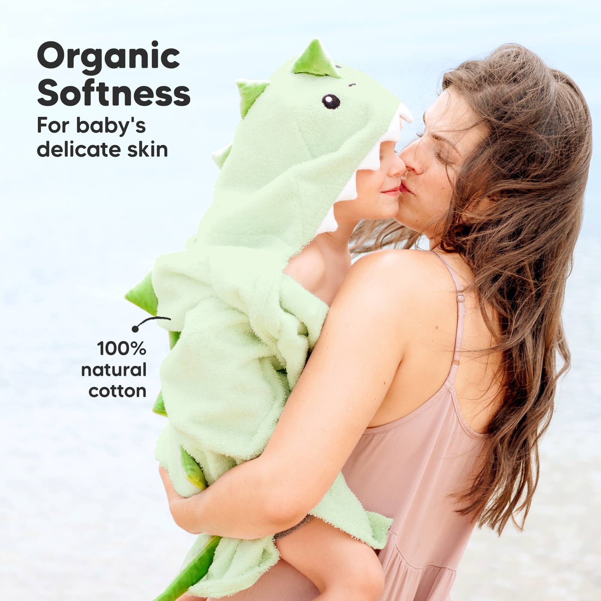 Playpals Hooded Baby Bath Towels for Newborn