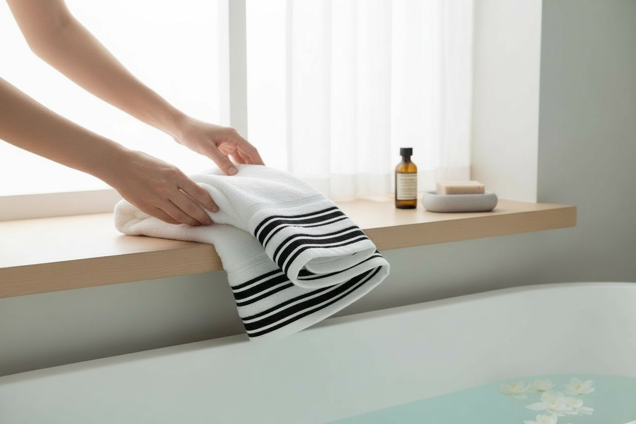 Cotton Face Towel – Soft Towel for Bathroom or Kitchen
