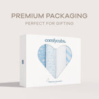 Muslin Swaddle Blankets, Pack of 4, 47" x 47" by Comfy Cubs