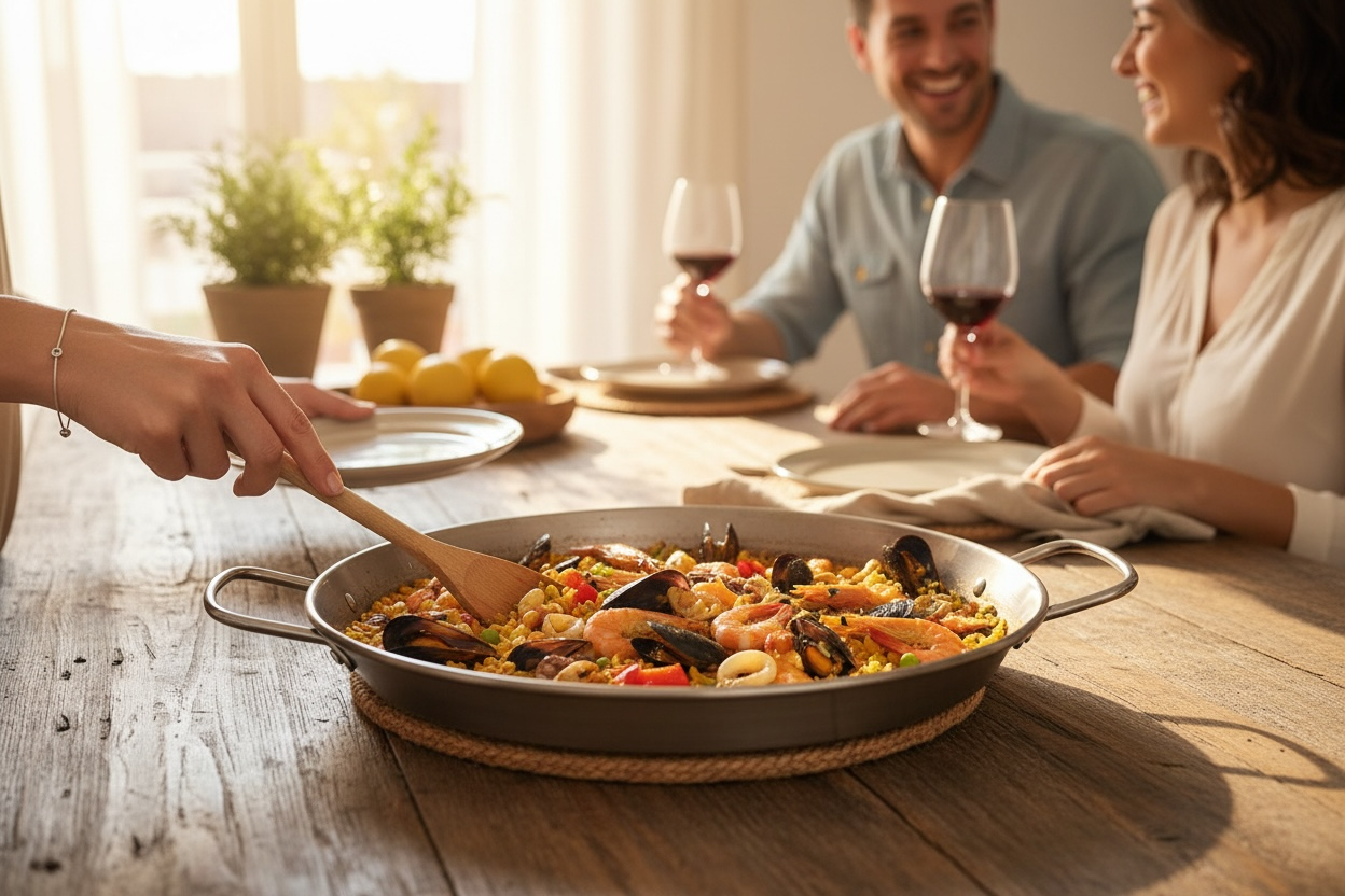 Paella Pan – Home & Kitchen Use