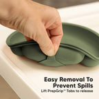 3-Pack Prep Suction Plates for Baby, BPA-Free Silicone Plate