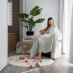 Muslin Swaddle Blankets, Pack of 4, 47" x 47" by Comfy Cubs