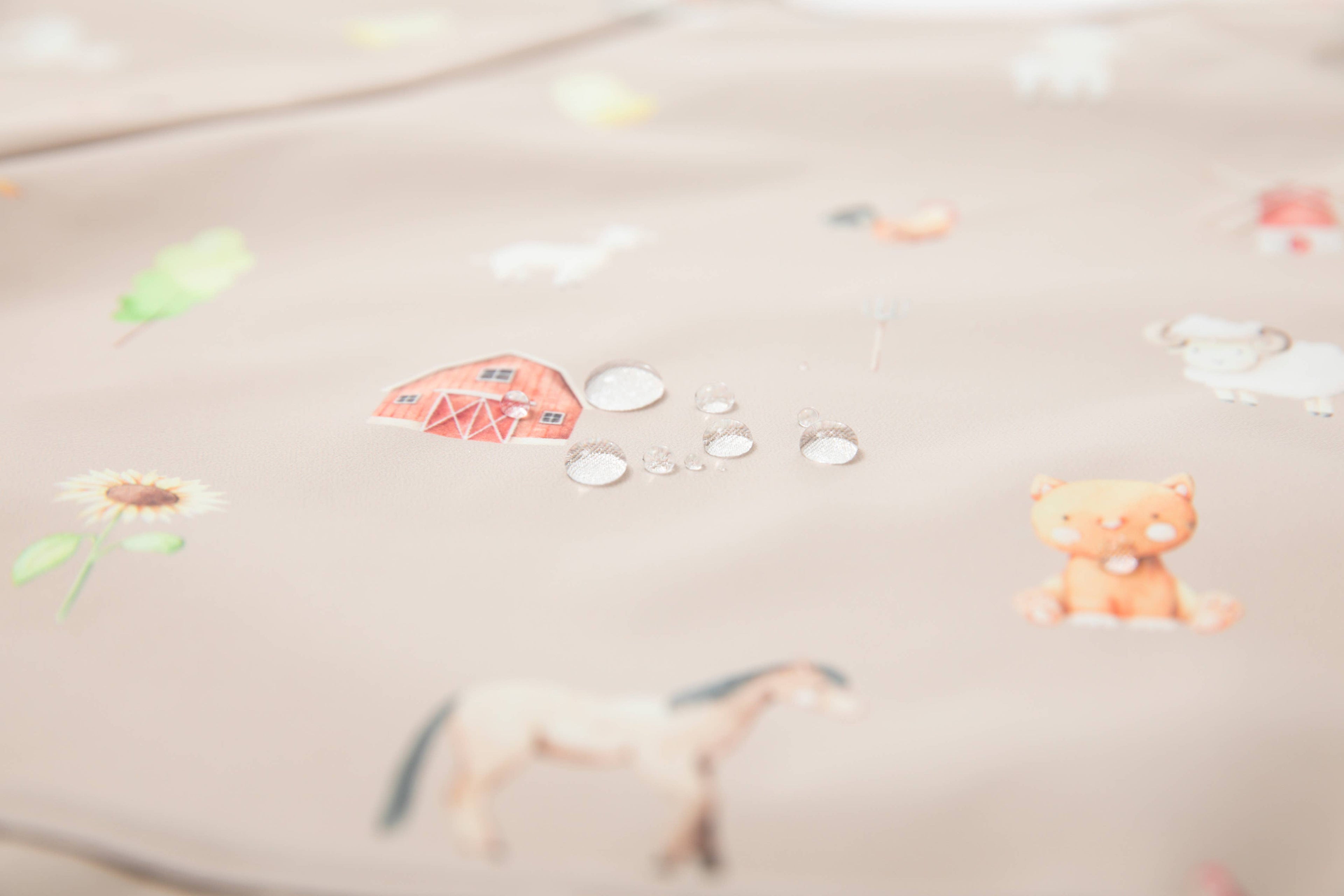 Smock Bib for Baby & Toddler Long Sleeve (Farm)