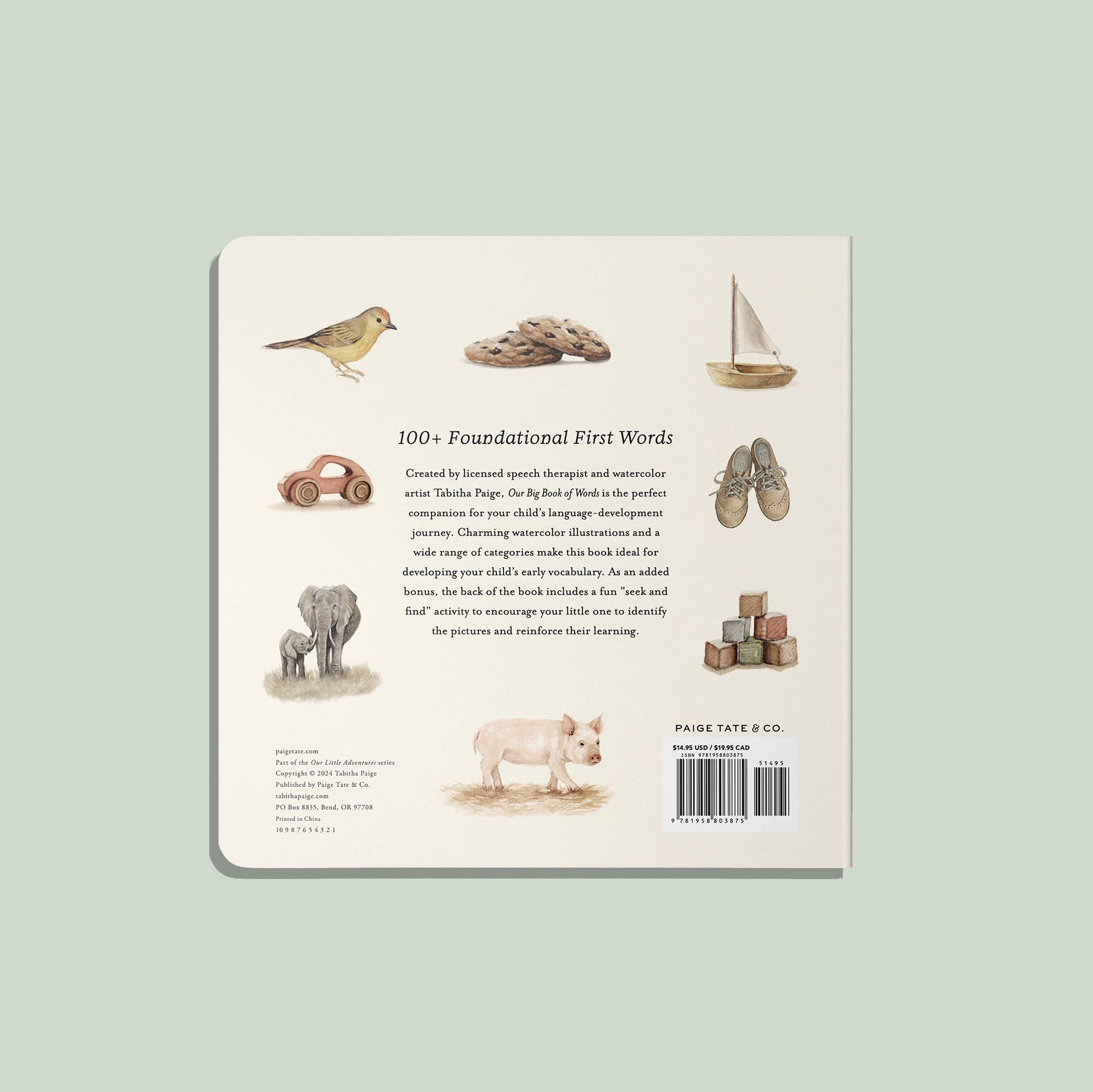 Our Big Book of First Words (Baby Board Book)