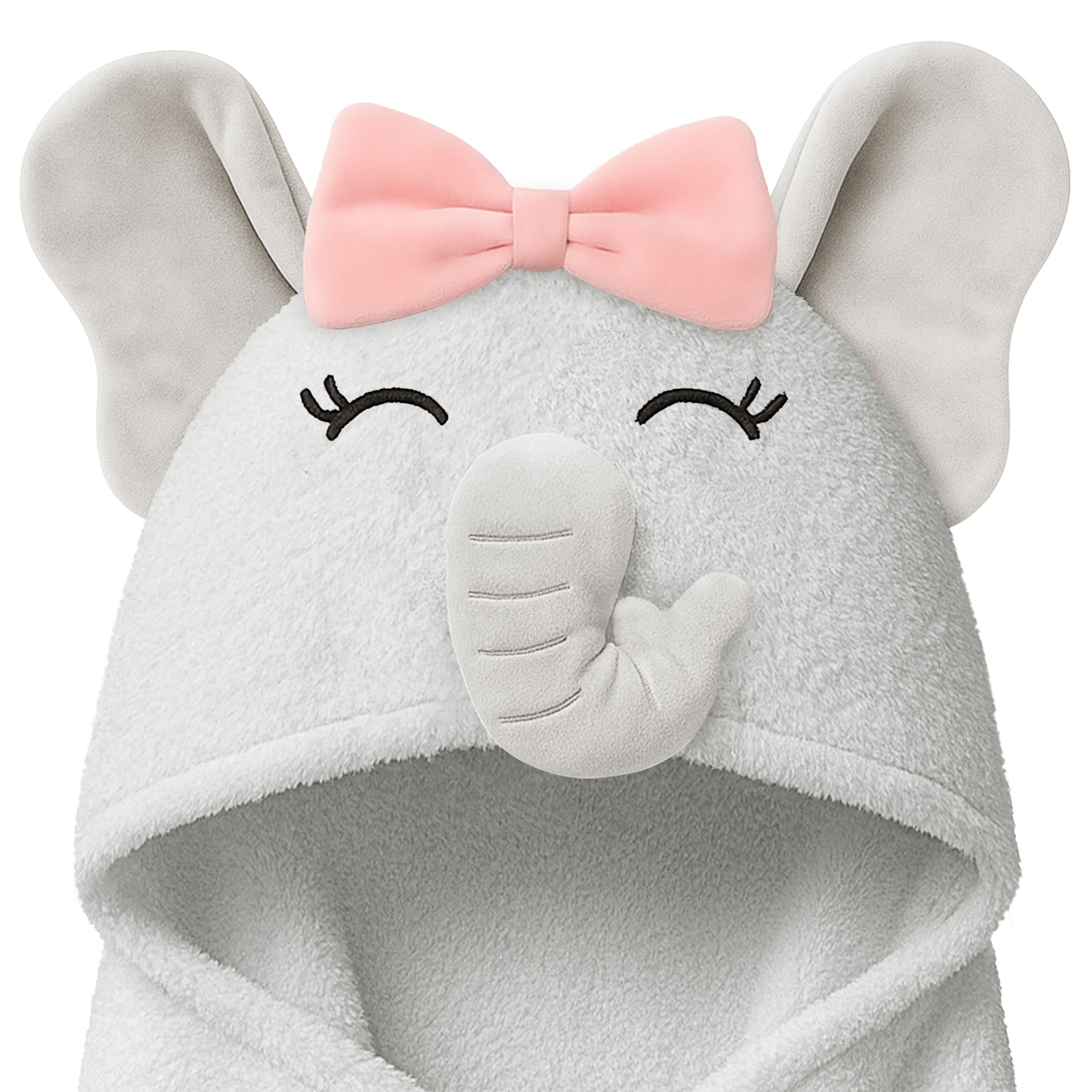 Playpals Hooded Baby Bath Towels for Newborn