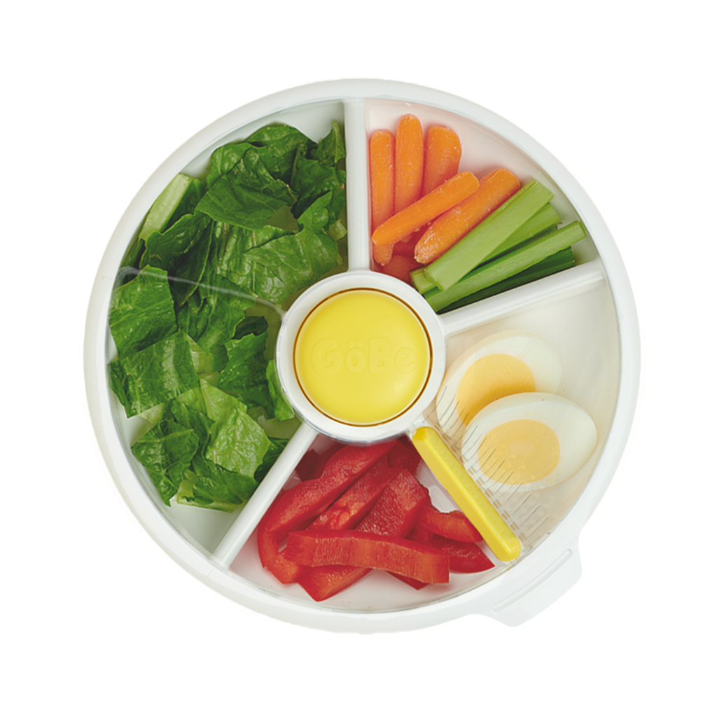 GoBe Kids Large Snack Spinner Slide, Travel Snack Box