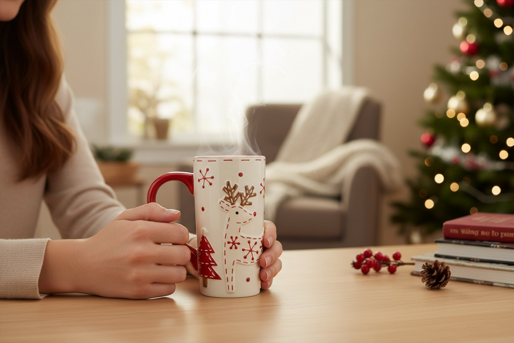 SALE! Christmas Mug- Drinks and Kitchen