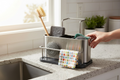 Sponge Caddy for Dishwashing – Home & Kitchen Use