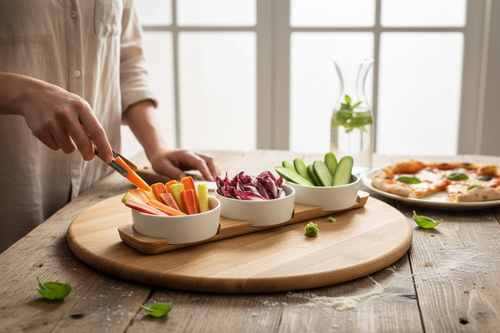 3pc Serving Bowl Set – Serving Bowl for Salads & Sides