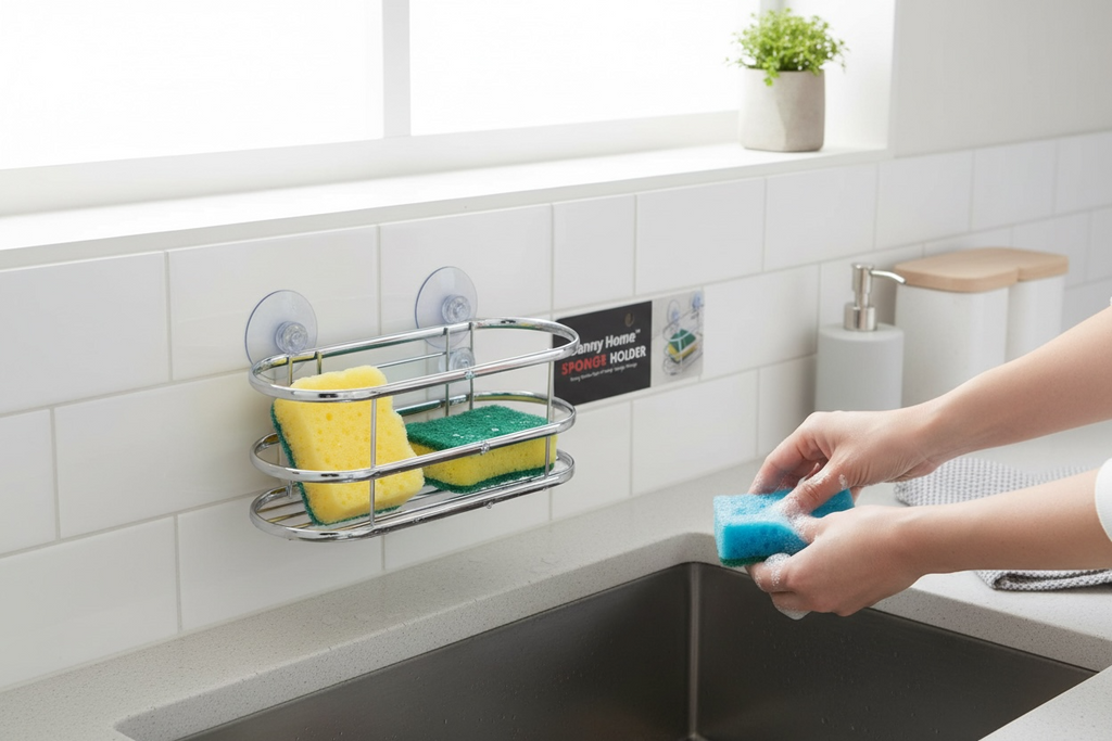 Sponge Holder – Home & Kitchen Use