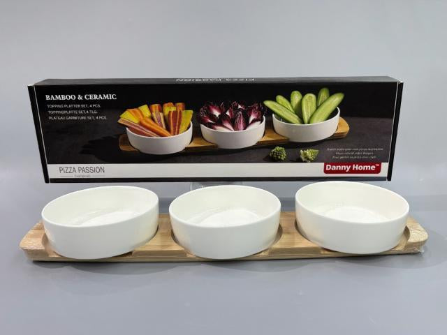 3pc Serving Bowl Set – Serving Bowl for Salads & Sides
