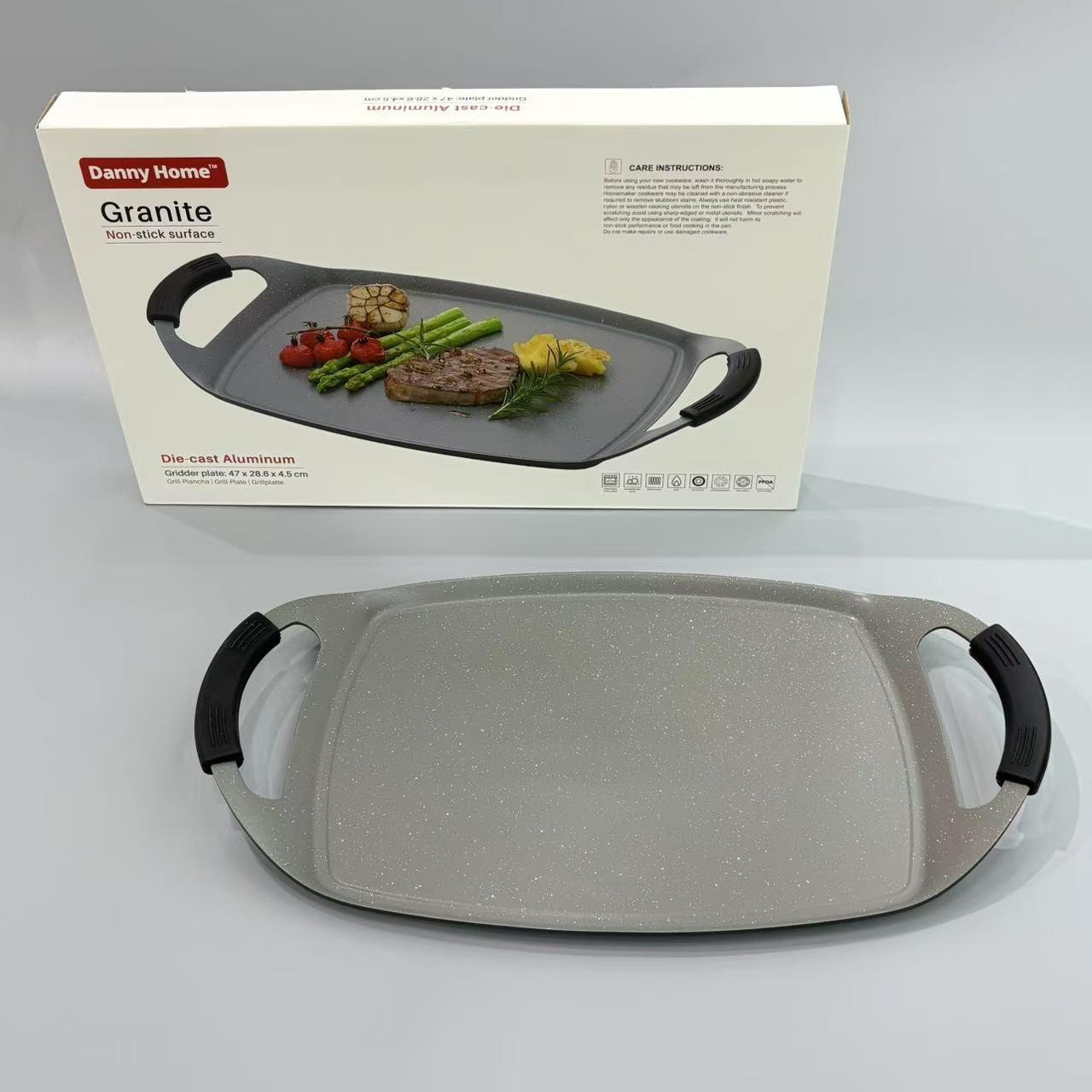 Granite Griddle – Grilling, Cooking
