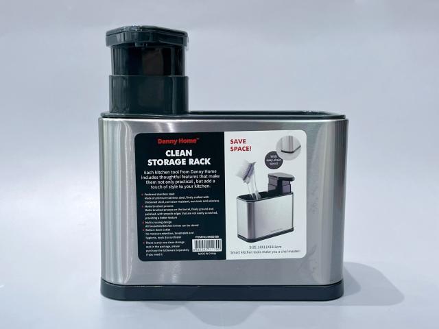 Soap Dispenser with Extra Storage – Home & Kitchen Use