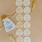 Wooden Milestone Discs