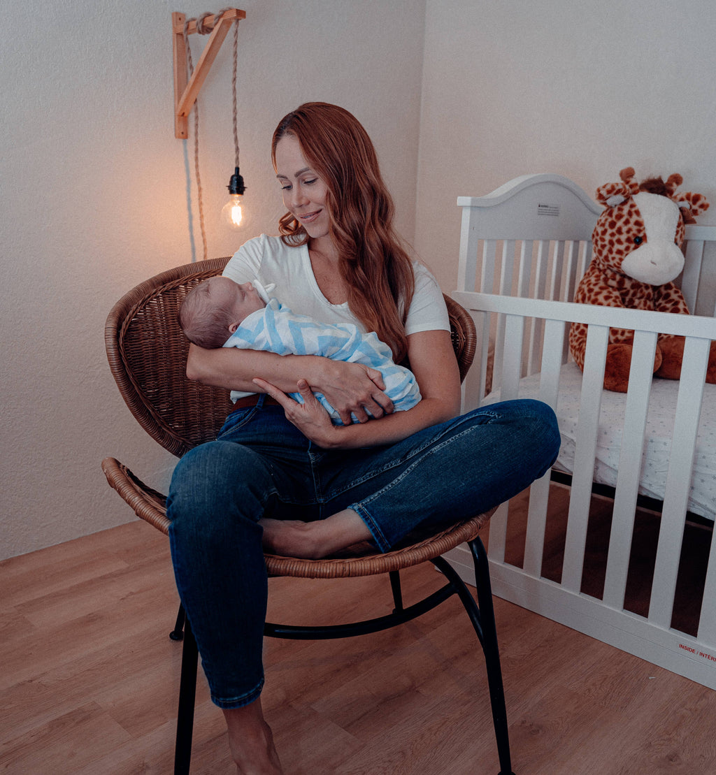 Muslin Swaddle Blankets, Pack of 4, 47" x 47" by Comfy Cubs