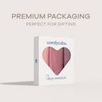 Easy Swaddle Blanket, 3 Pack - 100% Cotton by Comfy Cubs