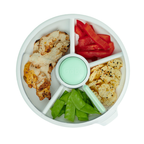 GoBe Kids Large Snack Spinner Slide, Travel Snack Box